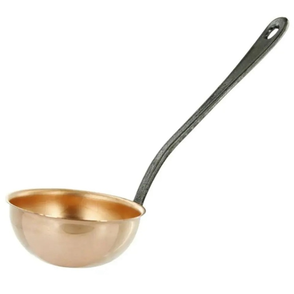 French copper ladle made in France